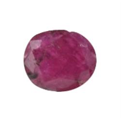 1.00ct Ruby Pegon Blood Red Oval Africa  Untreated (GEM-18884)