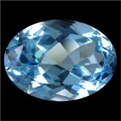 .95ct Beautiful Sky Blue Natural Topaz Brazil (GMR-0420)