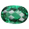 Image 1 : 41.07ct Surprising Oval Checkerboard Green Amethyst (GEM-23050)