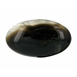 48.04ct Shining Black Onyx Cabochon Gem (GEM-20727)