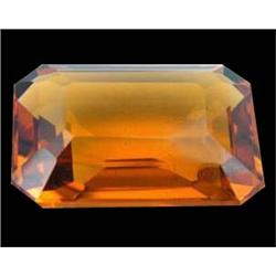 35.40ct Yellow Orange Citrine Natural Appraisal Estimate $7080 (GEM-24781)