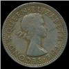 1955 New Zealand Shilling Elizabeth XH Rare (COI-6979)