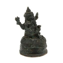 Antique Cambodian Bronze Ganesh 1800s (ANT-349)