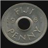 Image 2 : 1961 Fiji Penny Elizabeth Gem BU MS65+ (COI-7013)