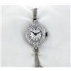 Vintage 1950s Ladies Platinum/White Gold & Diamond Movado Watch RARE (WAT-168)
