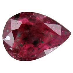 1.27ct Awesome Blood Red Ruby Cushion Africa (GEM-19543)
