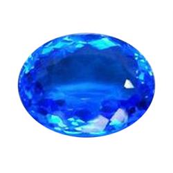 59.57ct Luxurious Oval Tanzanite Blue Quartz Brazil   (GEM-23957)