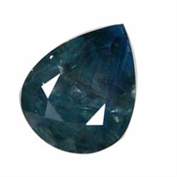 3.25ct Green Sapphire Pear Facet Africa  (GEM-20119)
