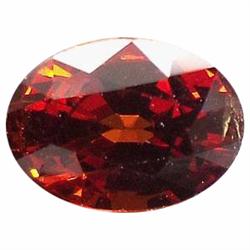 1.54ct Flawless Oval Top Orange Spessartite Granet (GEM-19529)