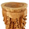 Image 6 : Antique Large Teak Mortar Lace Carved (ART-014)