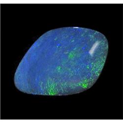 4.54ct Australian Black Opal Doublet Full Fire (GEM-22387A)
