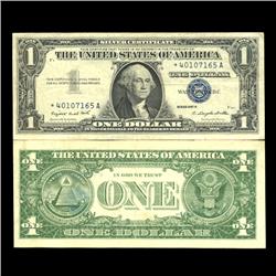 1957A $1 Silver Certificate Star Note XF/AU RARE (CUR-06022)