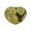 75.3ct Colorful Gem Grade Sea Jasper Heart (GEM-21159)