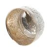 Image 2 : Beautiful Hand Chased 100% Thai Silver Bowl  (CLB-280)