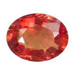 1.26ct Top Quality Orange Sapphire Oval (GEM-19815)