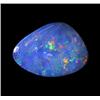 3.73ct Australian Black Opal Doublet Full Fire (GEM-22393C)