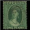 Image 1 : 1861 Grenada 1p Postage Stamp Nice (STM-0598)
