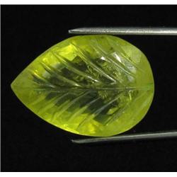 43.1ct Excellent Lemon Citrine Loose Gem Carving (GEM-20751)