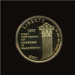2001 US Gold $5 Visitors Center Proof Coin (COI-1639)