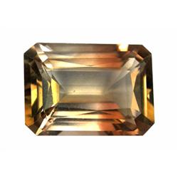 8.52ct Imperial Topaz Emerald Unheated Appraisal Estimate $21300 (GEM-19873)