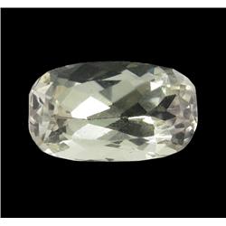 7.63ct Lemon Green Kunzite Afghanistan Oval Cut Appraisal Estimate $1907 (GEM-23381)
