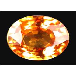 1.09ct Orange Sapphire Oval Heated (GEM-19892)
