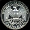 Image 2 : 1986S Washington 25c Proof Quarter Coin Graded ICG PR70 DCAM (COI-6351)
