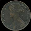 1870 Britain Victoria Penny High Grade (COI-7048)
