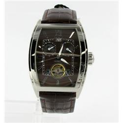 New Wohler Mens Tank Style Watch Retail $1895 (WAT-163)
