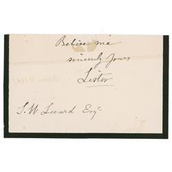 Joseph Lister