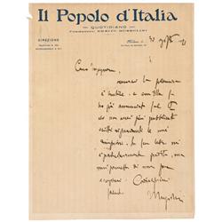 Benito Mussolini