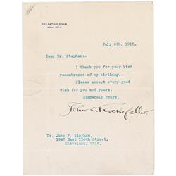 John D. Rockefeller