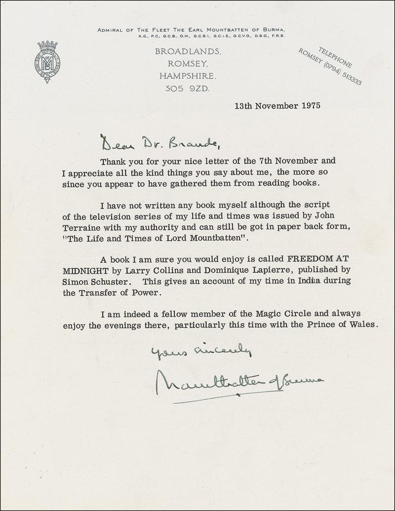 Mountbatten Of Burma