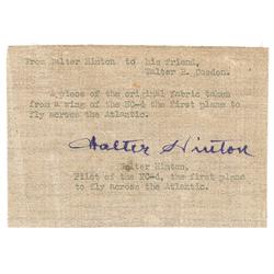 Walter Hinton