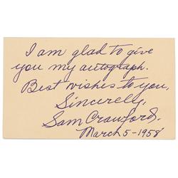 “Wahoo” Sam Crawford