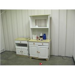 Bakers Cabinet/Microwave Stand