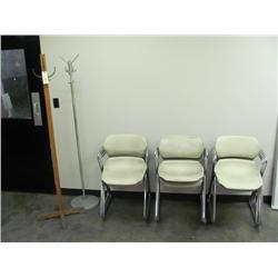 (13) Chairs/ Coat Racks