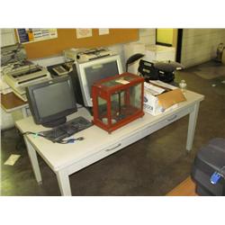 Desk, Moniters, Misc.