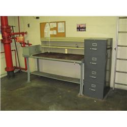 Filing Cabinet and Workbench