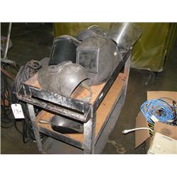 Cart and Welding Masks
