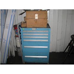 Tool Chest, Light Bulbs, Misc. Box