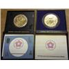 Image 2 : 2 US Mint Americas 1st Medals 1973-74 Bicentenials