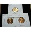 1962, 63 & 64 Lincoln Cents (Proof)