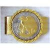 Walking Liberty Half Money Clip (Gold Plated)