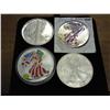 1988, 90, 00 &06 American Silver Eagles (UNC)