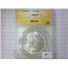 1886 Morgan Silver Dollar ANACS MS63