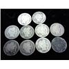 Image 1 : 10 Assorted Barber Dimes