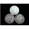 Image 1 : 3 Assorted Barber Quarters