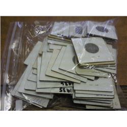 66 Teens- 30's Buffalo Nickels (G-XF)