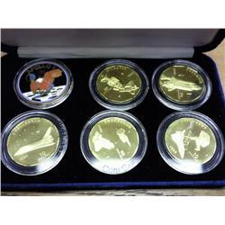 1996 Marshall Islands Apollo Eleven Coin Set